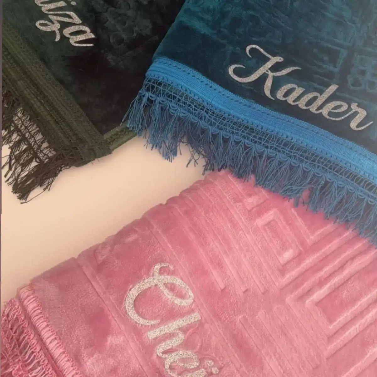 Tapis de prière rectangle adulte