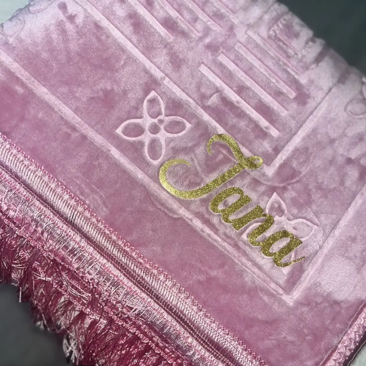 Tapis de prière rectangle adulte